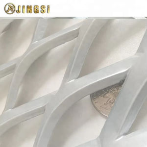 <span class=keywords><strong>Grille</strong></span> de fenêtre en métal déployé Conception de <span class=keywords><strong>grille</strong></span> en métal déployé en aluminium Panneau d'expansion en métal - Product Image 5