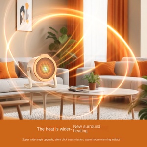 Nouveau modèle de radiateur électrique de bureau intelligent avec fil chauffant - Ventilateur de chauffage silencieux 1200W pour la maison et le bureau - Couverture jusqu'à 76 m² - Product Image 4