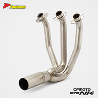 Sistema de escape de motocicleta Forsound a precio mayorista, silenciador de montaje bajo, sistema deslizante para CFmoto 675NK 675SR