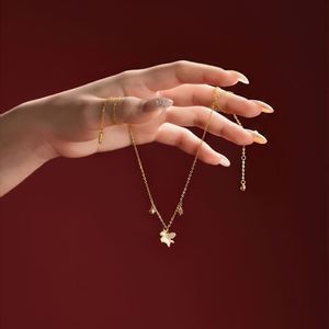 Collier pendentif licorne en argent S925 avec chaîne à maillons et zircone 5A, design mignon et délicat, bijoux fins à la mode pour un usage quotidien - Product Image 5