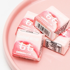 Geliqi Sandwich Chocolate Chip Galletas White Chip Cubes Candy White Peach Sabor Snacks - Product Image 5