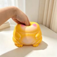 Squishy grenouille de Noël géant à remontée lente, jouets à presser, Squishy géant en stock, emballé en coffret cadeau