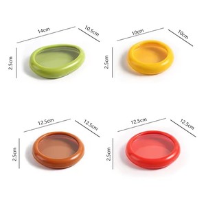 Caja Reutilizable para Conservar Frutas, Mini Contenedor Hermético para Refrigerador, para Aguacates, Cebollas, Limones, Película Sellada para Almacenamiento de Alimentos, para Frutas y Verduras - Product Image 6