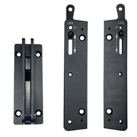 Support de suspension pour système audio Line Array 8 pouces - Support de suspension en aluminium - Accessoire professionnel pour haut-parleur