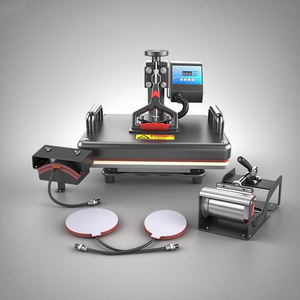 Máquina de transferencia de calor 33*45 planchado plano manual prensa de calor ropa equipo de transferencia digital garantía de calidad - Product Image 1