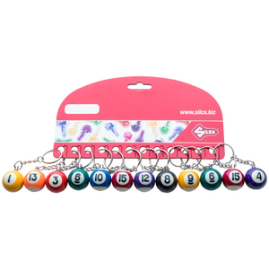 LLAVERO SILCA 'BILLIARD BALL' Paquete de 12 - Product Image 1