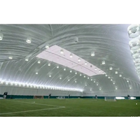 Dôme gonflable en membrane PVDF personnalisé en usine pour terrain de football et dôme gonflable pour pickleball