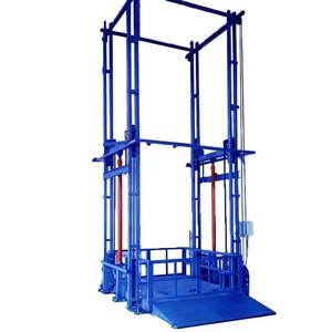 Lift Hidrolik Dua dan Tiga Lantai untuk Gudang Bengkel, Lift Kargo Hidrolik Sederhana, Lift Barang Hidrolik - Product Image 1