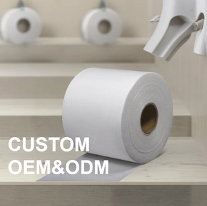 Rifornimento della fabbrica di alta qualità, tessuto non tessuto in tessuto di <span class=keywords><strong>Spunlace</strong></span> biodegradabile riciclabile solubile in acqua - Product Image 2