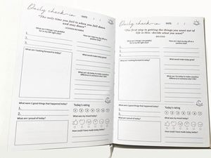 High Quality A5 Hardcover Notebook for Daily Self Care Gratitude <b>Journal</b> Perfect Binding No Date Gift with Custom Logo - Product Image 4