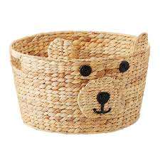 Animal Hyacinth Storage <b>Laundry</b> <b>Basket</b> with Handle Made in Vietnam Best Price Best Design - Product Image 6