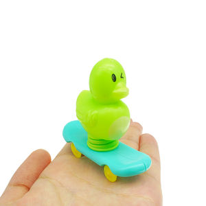 鸭子滑板车糖果容器塑料空糖果瓶儿童玩具 - Product Image 5