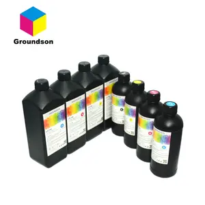 Popular a granel tinta Curable UV para Durst Rho 163 de tráfico señal serie impresora de inyección de tinta