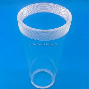 Tube acrylique avec filetage mâle BSP 3/4" des deux côtés. - Product Image 3