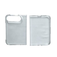 Nouvelle coque Duo pour iPhone, coque arrière rigide transparente en PC pour iPhone 18 Duo Fold, coque transparente
