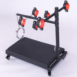 Gratis Verzending Volwassen Seksmeubilair Kleine Hondenslavin Training Metalen <span class=keywords><strong>Bondage</strong></span> Beperkingen Benutten Alternatieve Strafmiddelen Voor - Product Image 6