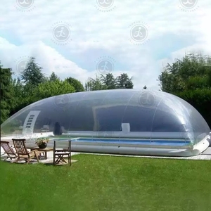 Dôme à bulles rétractable personnalisé 6/7/8/9/10/20m, tente de natation, couverture gonflable de <span class=keywords><strong>piscine</strong></span> - Product Image 4