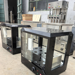 Nouvelle machine commerciale électrique pour la fabrication de cornets comestibles, en acier inoxydable 304, portable, haute puissance, pour la formation de cornets à pizza, facile à utiliser - Product Image 3