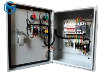 Coffret de commande de pompe à ventilateur avec démarreur étoile-triangle, ensemble complet de panneau de commande, boîtier de démarrage DOL, démarrage progressif du moteur