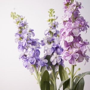 Nouvelle Arrivée <span class=keywords><strong>Fleur</strong></span> Artificielle en Soie de Jacinthe <span class=keywords><strong>Bleue</strong></span> et Violette de Haute Qualité <span class=keywords><strong>pour</strong></span> la Décoration de Mariage, d'Hôtel et de Jardin - Product Image 1