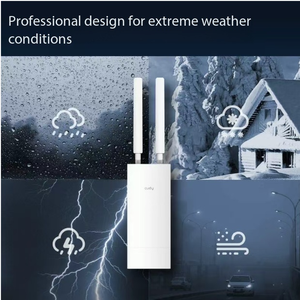 เราเตอร์ LT400 4G <span class=keywords><strong>WiFi</strong></span>, อินเทอร์เน็ตไร้สายในร่มและกลางแจ้ง, ความเร็วสูง 300Mbps สำหรับบ้านอัจฉริยะ - Product Image 4
