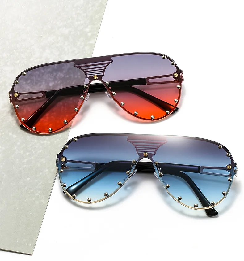 les lunettes de soleil 2023 newly pilot metal women men casual beach uv400 1977 lady electrochromic neo chain pilot sunglasses