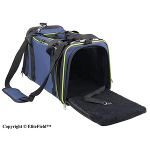 Sac de transport pour animaux de compagnie en toile filet portable simple de haute qualité, fabriqué en usine BSCI 2023, couleur personnalisée, pour chiens et chats. - Product Image 6