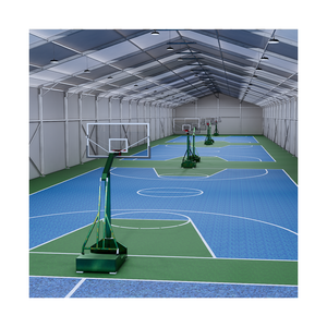 30x60m Clear-Span 15m Hauteur de crête Basketball Volleyball Tournoi Imperméable Sports de plein air <span class=keywords><strong>Chapiteau</strong></span> Tente - Product Image 2