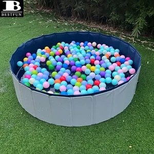 Dobrável dog swimming pool dobrável pet pool pet banheira para animais de estimação cães e gatos crianças piscina infantil para indoor & outdoor