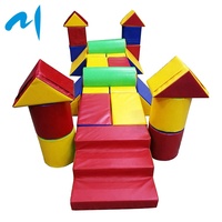 Briques de jeu en mousse souple pour enfants, combinaison de pièces, jouets glissants et d'escalade d'intérieur pour tout-petits