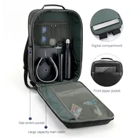 KINGSONS 새로운 도착 스마트 배낭 USB 충전 방수 배낭 비즈니스 남성 고품질 노트북 배낭 가방