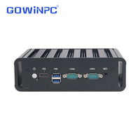 Nuevo Mini PC Industrial sin Ventilador con Intel N100, 5 Puertos LAN 2.5G, Compatible con Windows 11/Linux, con 3 Años de Garantía (OEM/ODM)