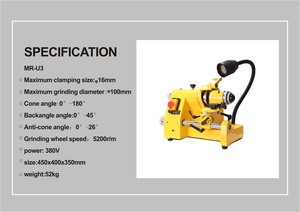 Máy mài dao đa năng MRCM MR-U3, máy mài dụng cụ, máy mài bề mặt khoan và máy phay - Product Image 4