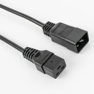 IEC C13 to C14 cable ec 320 C Adaptor Socket C14 Male Plug / C13 Female Lock V-lock C13-c14 240 Vac Power Cord