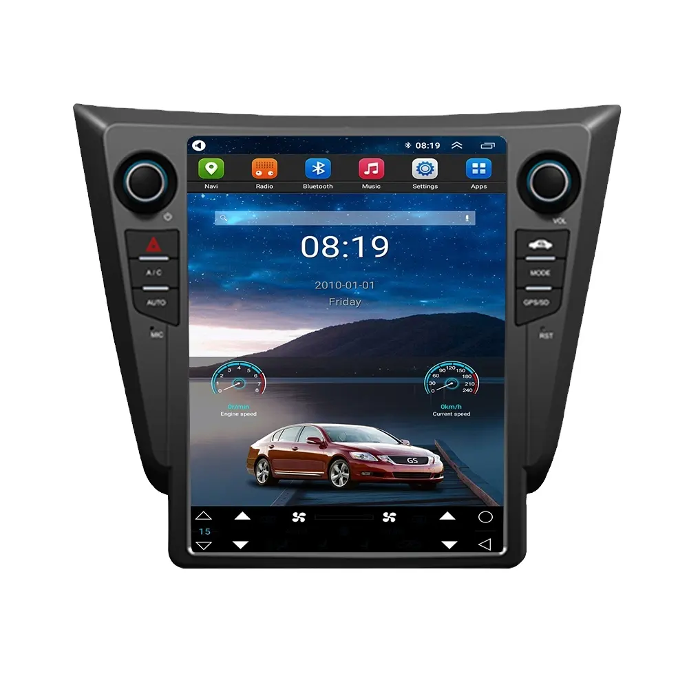 Android 13 12.1 ''Voll-Touchscreen für NISSAN X-TRAIL 2012 2013 2014 2015 2016 2017 2018 4 64GB Auto-GPS-Navigation