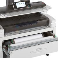 A1 A0 en toda la página Todos los tamaños Venta caliente 3 en 1 Remanufacturado Reacondicionado para RICOH MP W6700 SP Plotter de red B & W de alta velocidad