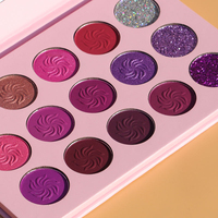 Palette de fards à paupières personnalisée de haute qualité, faible MOQ, vente en gros