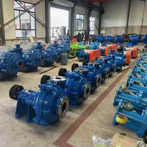 Pompe à boue industrielle résistante à l'usure 50 m³/h avec turbine en caoutchouc anti-corrosion - Product Image 5