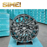 Jantes en alliage d'aluminium forgé SIMEI 22x12, haute qualité, personnalisées sur mesure, Henan Chine, design multi-rayons, tout-terrain 4x4