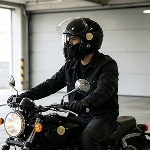 Nouveau casque de moto modulaire OP01 GIKE homologué DOT, coque en ABS, double visière, visière rabattable, fermeture rapide, toutes saisons, pour hommes - Product Image 5