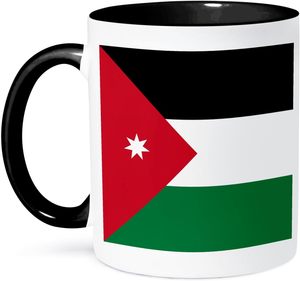 Coupe de football 2026 Drapeau jordanien personnalisé Produit Drapeau en polyester avec drapeau en bois pour les fans de football - Product Image 4