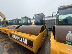 Rodillo Compactador Vibratorio Usado CAT CS683E, Rodillo de un Solo Tambor, Excelente Estado, Mejor Precio de Venta - Product Image 4