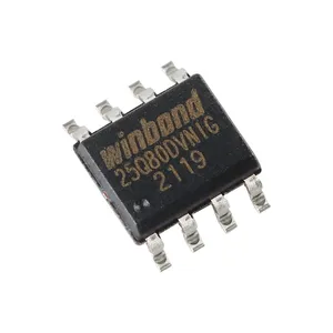 HXC IC FLASH 8MBIT SPI/QUAD 8SOIC W25Q80DVSNIG TR ชิป IC ของแท้ใหม่ในสต็อก อุปกรณ์อิเล็กทรอนิกส์แบบรวม - Product Image 1
