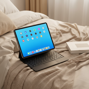 Clavier magique sans fil <span class=keywords><strong>Bluetooth</strong></span> de style batterie pour iPad Pro 13 pouces et iPad Air 12,9 pouces avec clavier - Product Image 1