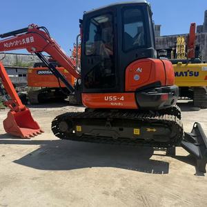 Miniexcavadora Usada U55 de 5.5 Toneladas, Equipo Agrícola con PLC y Motor, Modelo 2022, Excelente Estado, Origen Japón - Product Image 1