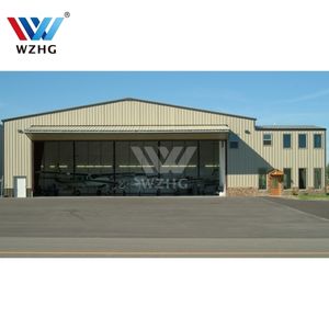 조립식 강철 구조 금속 창고 모듈식 저렴한 비행기 공항 항공기 격납고 - Product Image 4