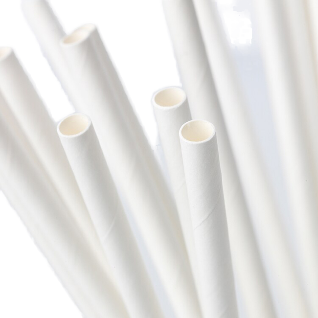 Paper Straws Eco Friendly Biodegradable Food Grade Odorless Sturdy Heat Resistant Party Cafe Takeaway Drinking Supply