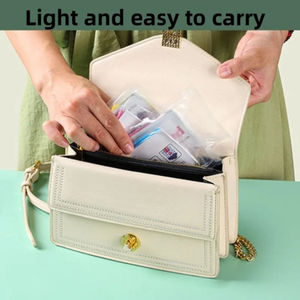 Impermeable Portátil de Viaje, Ropa Impermeable para Exteriores, Ponchos para Camping y Senderismo, Cubierta para Lluvia Desechable, Chaqueta Larga para Lluvia para Adultos - Product Image 6