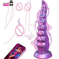 Vibromasseur vibrant en forme de pieuvre avec ventouse, énorme et épais, pour femmes, stimulation du point G, plug anal, jouets sexuels pour adultes