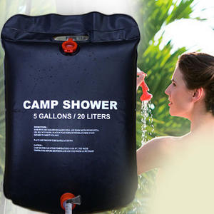 20L 25L <span class=keywords><strong>40L</strong></span> Sac de <span class=keywords><strong>douche</strong></span> <span class=keywords><strong>solaire</strong></span> de camping pliable en PVC portable pour la <span class=keywords><strong>douche</strong></span> de randonnée et de voyage en plein air - Product Image 3